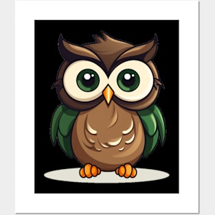 Cute Owl Posters and Art